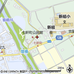 新潟県長岡市七軒町391周辺の地図