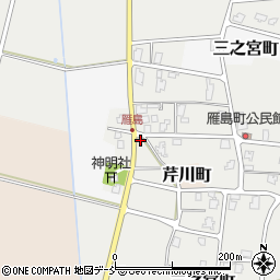 新潟県長岡市雁島町570-5周辺の地図