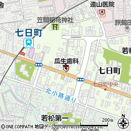会津ブランド館周辺の地図