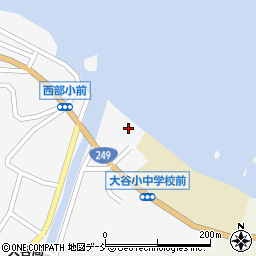 石川県珠洲市大谷町1-75周辺の地図