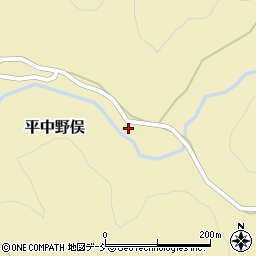 新潟県長岡市平中野俣268周辺の地図