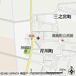 新潟県長岡市雁島町538周辺の地図