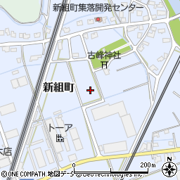 新潟県長岡市新組町周辺の地図