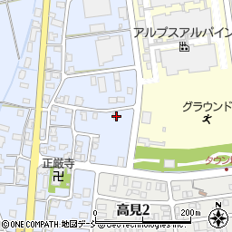 新潟県長岡市高見町822周辺の地図