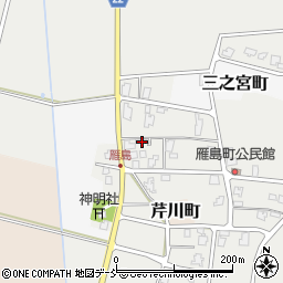 新潟県長岡市雁島町540周辺の地図