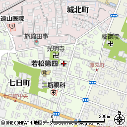 大堀米店周辺の地図