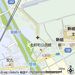 新潟県長岡市七軒町372周辺の地図