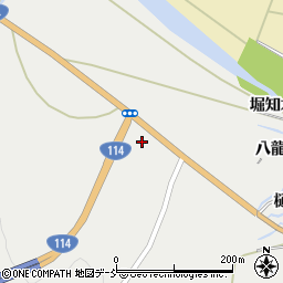 福島県浪江町（双葉郡）室原（八龍内）周辺の地図
