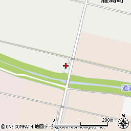 新潟県長岡市雁島町106周辺の地図