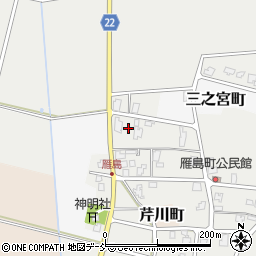 新潟県長岡市雁島町555周辺の地図