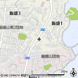 イシカワ会津若松展示場周辺の地図