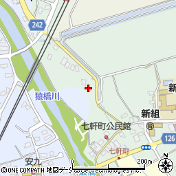 新潟県長岡市七軒町2周辺の地図