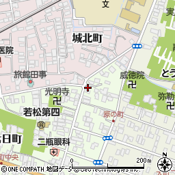 会津若松市消防団第２分団周辺の地図