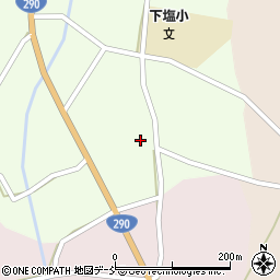 新潟県長岡市二ツ郷屋33周辺の地図