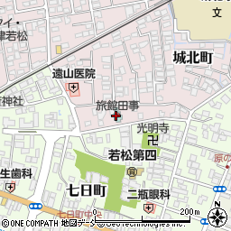 料理旅館田事周辺の地図
