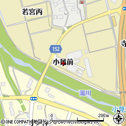 福島県会津若松市神指町大字中四合小見前周辺の地図