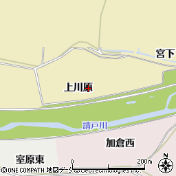 福島県双葉郡浪江町苅宿上川原周辺の地図