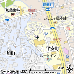 アルファクラブ株式会社会津支社周辺の地図