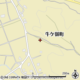新潟県見附市牛ケ嶺町周辺の地図