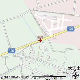 福井周辺の地図