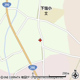 新潟県長岡市二ツ郷屋77周辺の地図