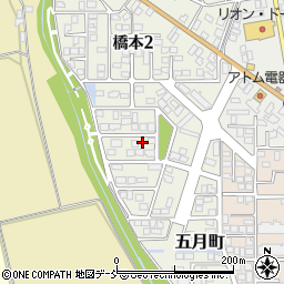 福島県会津若松市五月町168周辺の地図