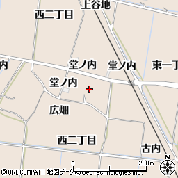 福島県双葉郡浪江町酒田堂ノ内22周辺の地図