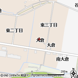 福島県双葉郡浪江町酒田大倉周辺の地図