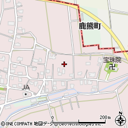 新潟県長岡市百束町周辺の地図