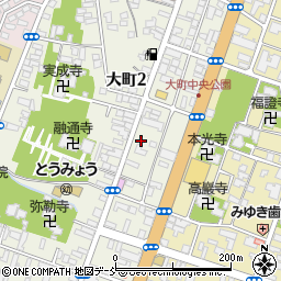 ＮＰＣ２４Ｈ会津若松大町２丁目パーキング周辺の地図