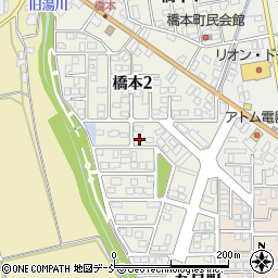 福島県会津若松市五月町205周辺の地図
