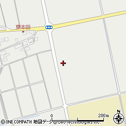 福島県会津若松市北会津町本田銀山道上周辺の地図