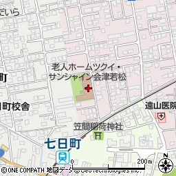 ツクイ・サンシャイン会津若松周辺の地図