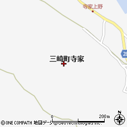 石川県珠洲市三崎町寺家周辺の地図