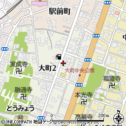 会津信用金庫駅前支店周辺の地図