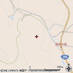 福島県会津若松市湊町大字赤井小坂周辺の地図