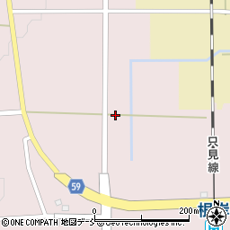 福島県会津美里町（大沼郡）米田（根岸）周辺の地図