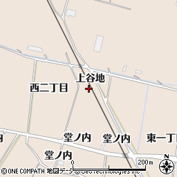 福島県浪江町（双葉郡）酒田（中谷地）周辺の地図