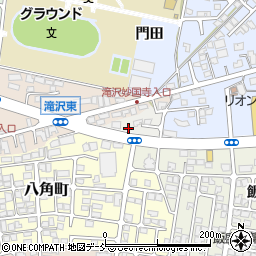 福島県会津若松市一箕町大字八角（中村東）周辺の地図