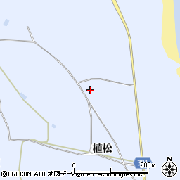 福島県双葉郡浪江町棚塩植松周辺の地図
