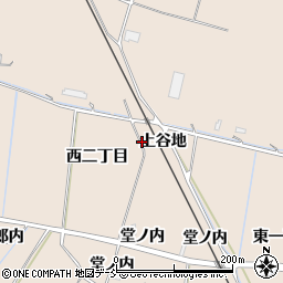 福島県浪江町（双葉郡）酒田（上谷地）周辺の地図
