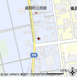 新潟県長岡市高見町3586周辺の地図