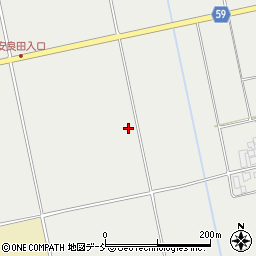 福島県会津若松市北会津町下荒井北神明周辺の地図