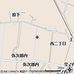 福島県双葉郡浪江町酒田周辺の地図