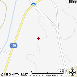 福島県本宮市白岩根岸周辺の地図