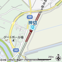 新潟県長岡市周辺の地図