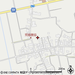 福島県会津若松市北会津町下荒井周辺の地図