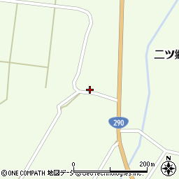 新潟県長岡市二ツ郷屋308周辺の地図