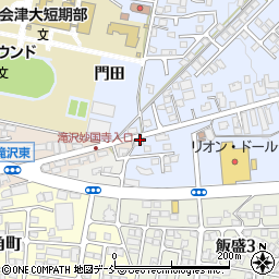 福島県会津若松市一箕町大字八幡村西周辺の地図