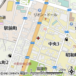 東邦銀行ローンプラザ会津支店・会津中央通り周辺の地図